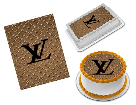 louis vuitton icing sheets|custom frosting sheets.